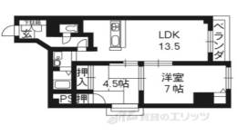 ラフィーネ御池間取り図面
