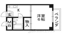 高辻ローズハイツ間取り図面
