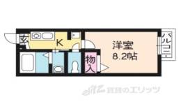 メゾン・ド・深草エル間取り図面