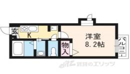 メゾン・ド・深草エル間取り図面