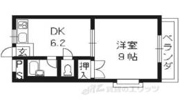 エスポワール田中弐番館間取り図面