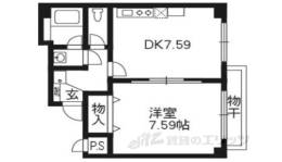 プラネシア星の子山科駅前間取り図面