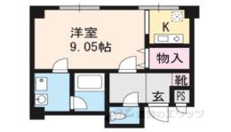 プラネシア星の子山科駅前間取り図面