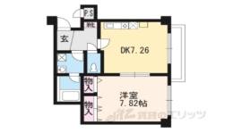 プラネシア星の子山科駅前間取り図面