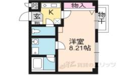 プラネシア星の子山科駅前間取り図面