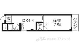エスポワール田中壱番館間取り図面