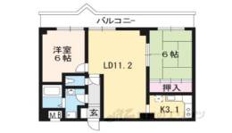 インペリアルパレスリバーサイド間取り図面