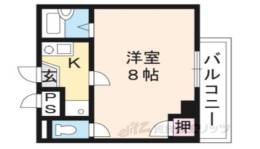 フルール衣笠間取り図面