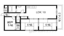 ラヨード２４間取り図面