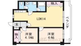 コモド長岡京間取り図面
