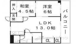 コモド長岡京間取り図面
