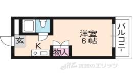 天神朝陽マンション間取り図面