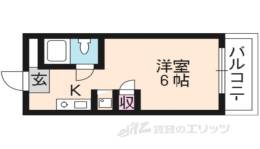 天神朝陽マンション間取り図面
