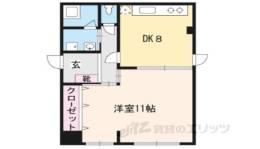 天神朝陽マンション間取り図面
