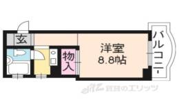 ＳＡＭＳＱＵＡＲＥ銀閣寺道間取り図面