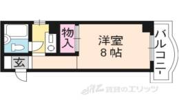 ＳＡＭＳＱＵＡＲＥ銀閣寺道間取り図面