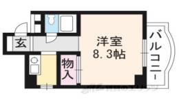 ＳＡＭＳＱＵＡＲＥ銀閣寺道間取り図面