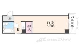 ＳＡＭＳＱＵＡＲＥ銀閣寺道間取り図面