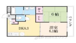 陵南ハイツ間取り図面