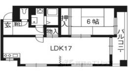 ビラ・クレール間取り図面