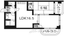 ビラ・クレール間取り図面
