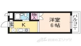 パラドール円町間取り図面