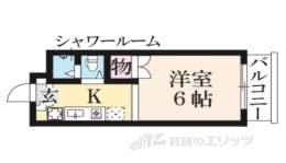 パラドール円町間取り図面