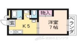 レーヴ衣笠間取り図面