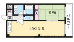 コーポポルスター間取り図面