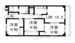 オリージャフロール間取り図面