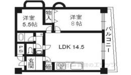 パレロイヤル西陣間取り図面
