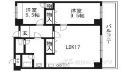 パレロイヤル西陣間取り図面