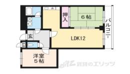 パレロイヤル西陣佐わらび間取り図面