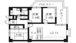 シャリマー五条間取り図面