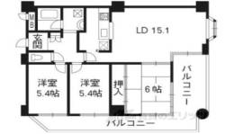 シャリマー五条間取り図面