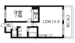 リジェール鴨川間取り図面