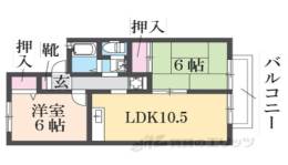 セジュール久我間取り図面