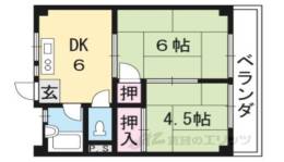 八瀬ロイヤルハイツ間取り図面