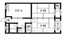 パールハイツ祇温間取り図面