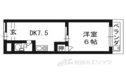 パル・コートＫＩＹＯＹＡＳＵ間取り図面