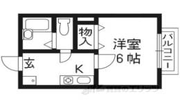 ハイム中大路間取り図面