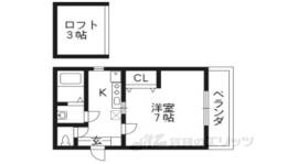 ハイム中大路間取り図面