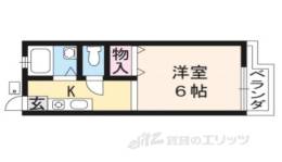 ヴィラ哲学の道Ａ棟間取り図面
