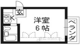 カーサ東一条間取り図面