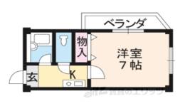 ボヌールＫ間取り図面