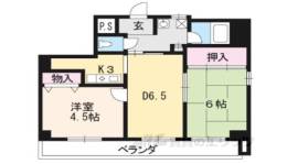 第３３長栄　今小路メリーハイツ間取り図面
