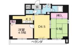 第３３長栄　今小路メリーハイツ間取り図面