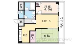 第３３長栄　今小路メリーハイツ間取り図面