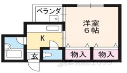 コーポ下山間取り図面
