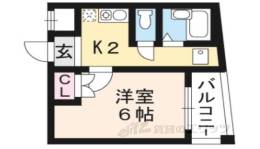 ラトゥール牧眞１間取り図面
